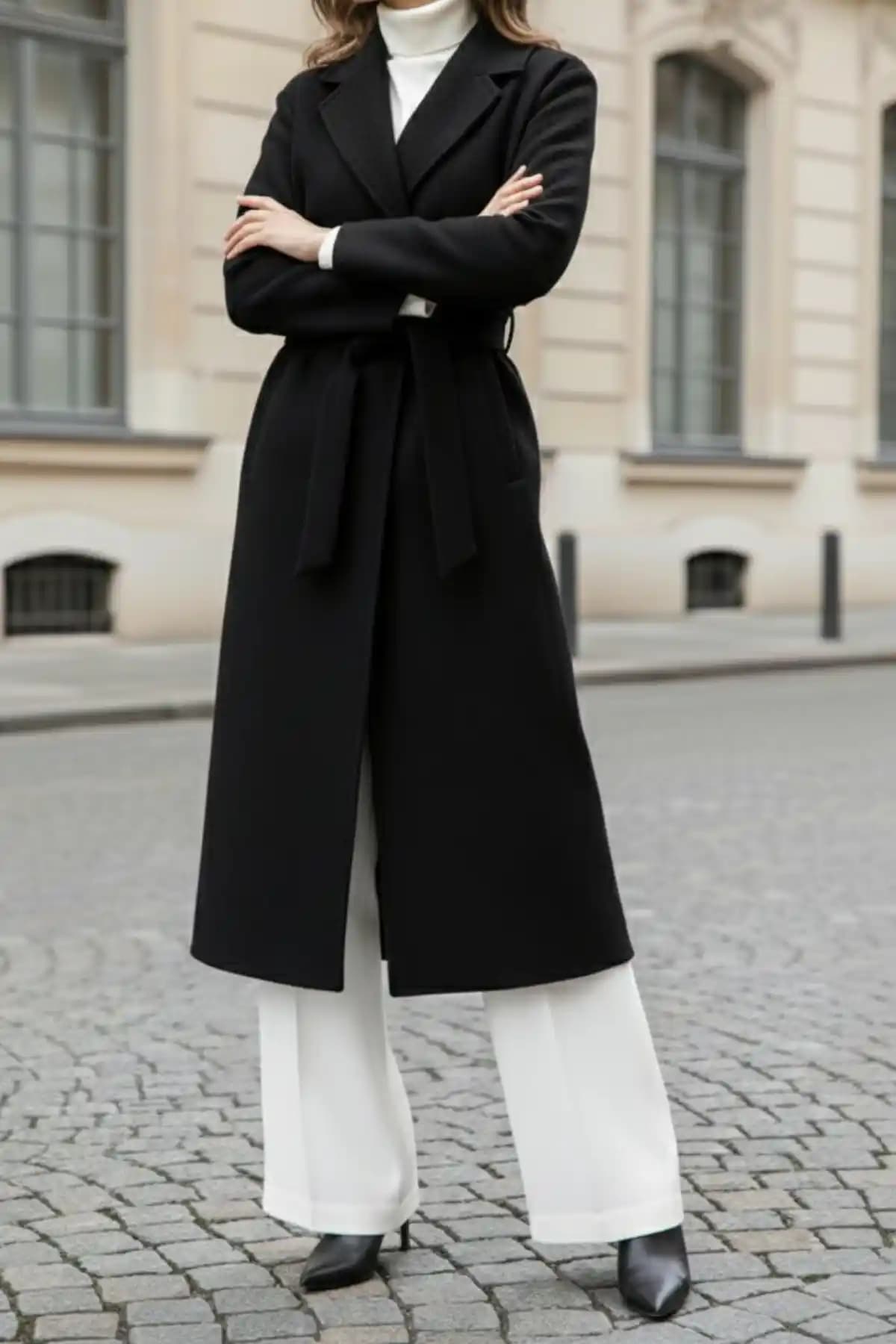 Klasik ve Modern Tarzlarıyla Dayanıklı Puella Astarlı Kaşe Kaban