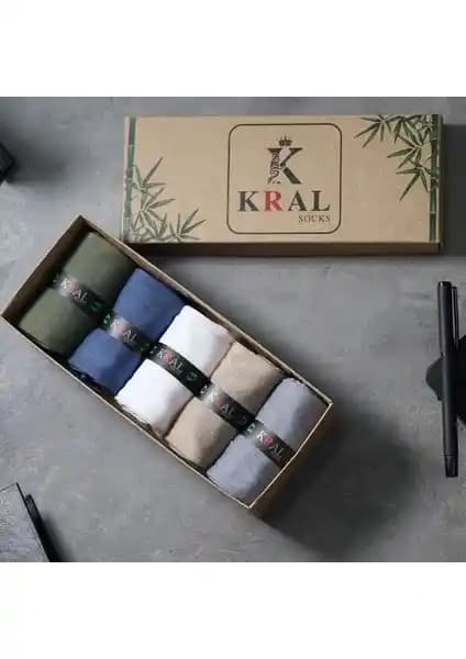 Kral Socks Bambu Erkek Çorapları: Doğa Dostu, Konforlu ve Şık Tasarım