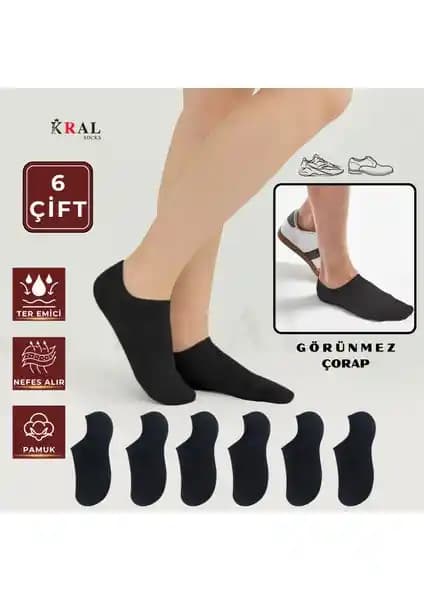 Kral Socks Erkek ve Kadın Düz Desen Çoraplar: Konfor ve Dayanıklılık Sunan Yüksek Kaliteli Ürünler