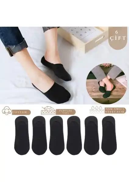 Kral Socks Kadın ve Erkek Düz Desen Babet Çorapları: Konfor ve Şıklık Bir Arada