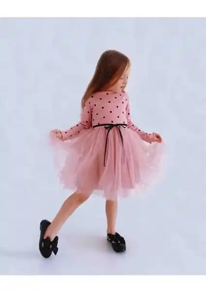 Linda Kız Çocuk Prenses Tütü Elbisesi Zarif ve Rahat Tasarımıyla Öne Çıkar