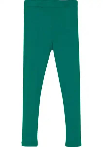 Lovetti Koyu Yeşil Basic Kız Çocuk Kışlık Tayt: Konfor ve Şıklık Bir Arada