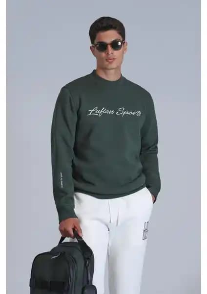 Lufian Loved Erkek Sweatshirt: Şıklık ve Konfor Sunan Modern Günlük Giyim Parçası