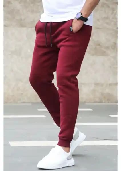 Madmext Bordo Basic Eşofman 4210: Rahat ve Şık Kışlık Spor Giyim Seçeneği