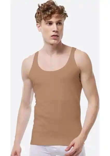 Malabadi Erkek Görünmez Atlet Cappuccino Renkli Yüksek Kalite ve Rahatlık Sağlar