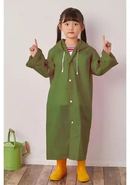 Marine By Marine Haki Çocuk Yağmurlukları: Su Geçirmez ve Şık Koruyucu Giysi