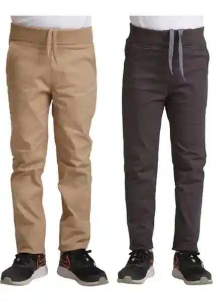 Mavimoure Unisex Çocuk Rahat Kalıp Ribana Bel Canvas Keten Pantolon İncelemesi ve Kullanıcı Yorumları