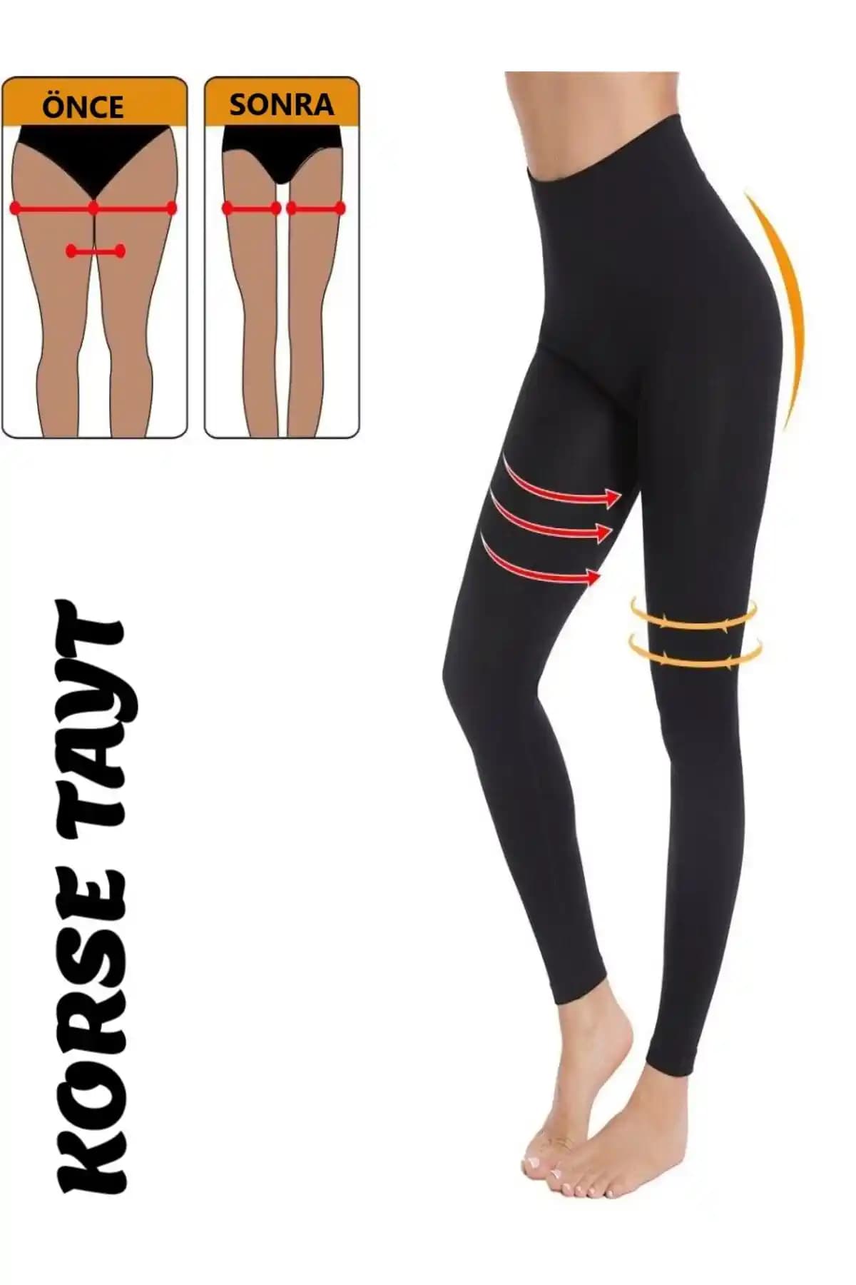 MİSTİRİK Cocomis Model Sıkılaştırıcı Korse Tayt Günlük Şıklık ve Vücut Şekillendirme Çözümü