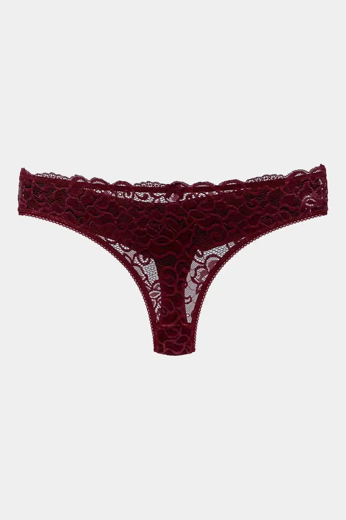 MİSTİRİK Masara Model Yarı Dantelli Yüksek Bel Tanga İç Giyim Ürünü Özellikleri ve Kalitesi