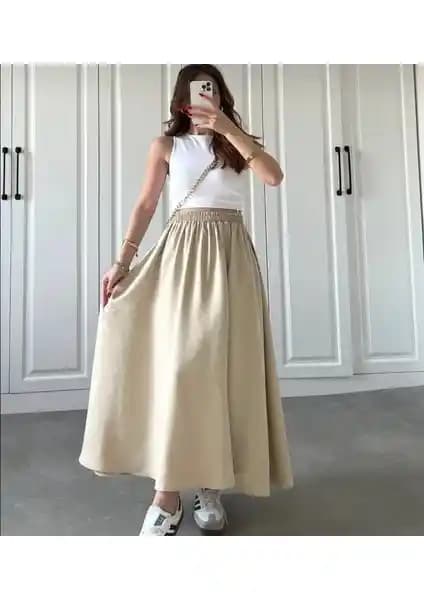 Moda Ulu Uzun Etek: Günlük Şıklık ve Konforu Bir Arada Sunan Tasarım