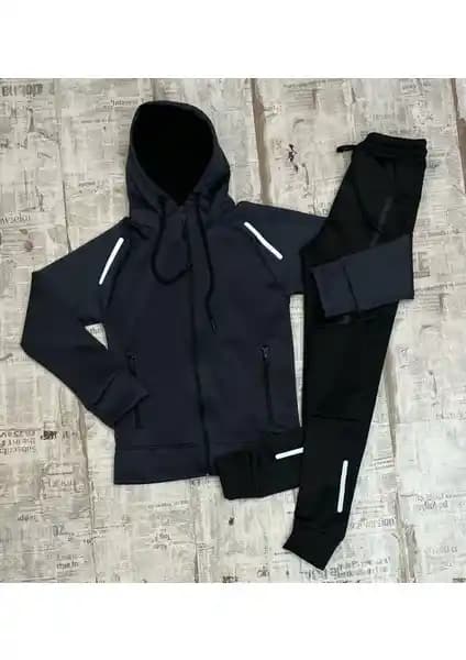 Nural 8-16 Yaş Çocuklar İçin Modern ve Dayanıklı Dalgıç Kumaş Eşofman Takımı