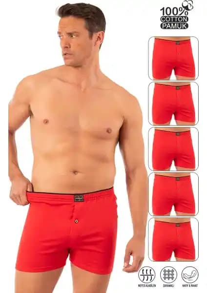 Özkan 0041 Erkekler İçin Konfor ve Kalitenin Buluştuğu Pamuk Boxer Modeli