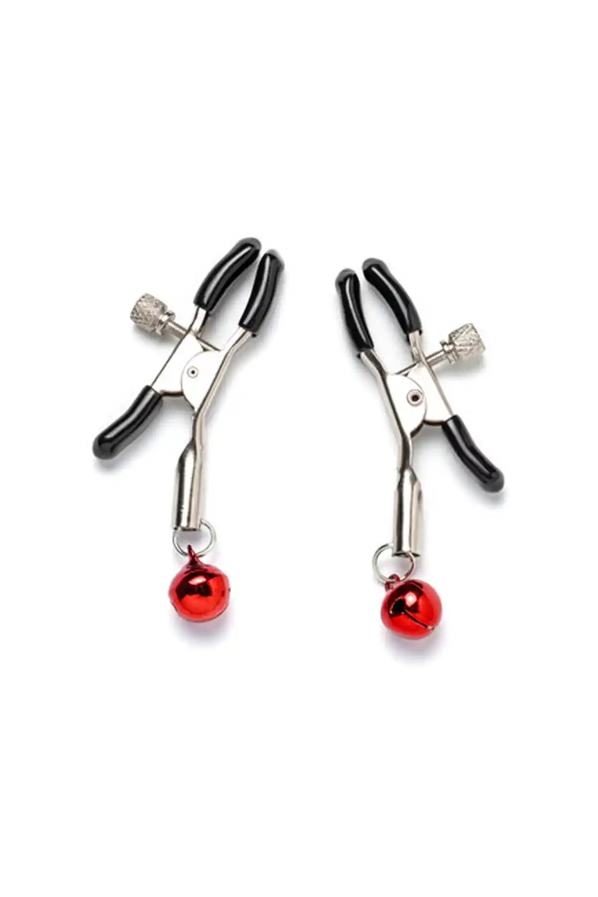 Pamuktenim Siyah Göğüs Ucu Sıkıştırıcı Nipple Clamp: Estetik ve Fonksiyonel Erotik Aksesuar