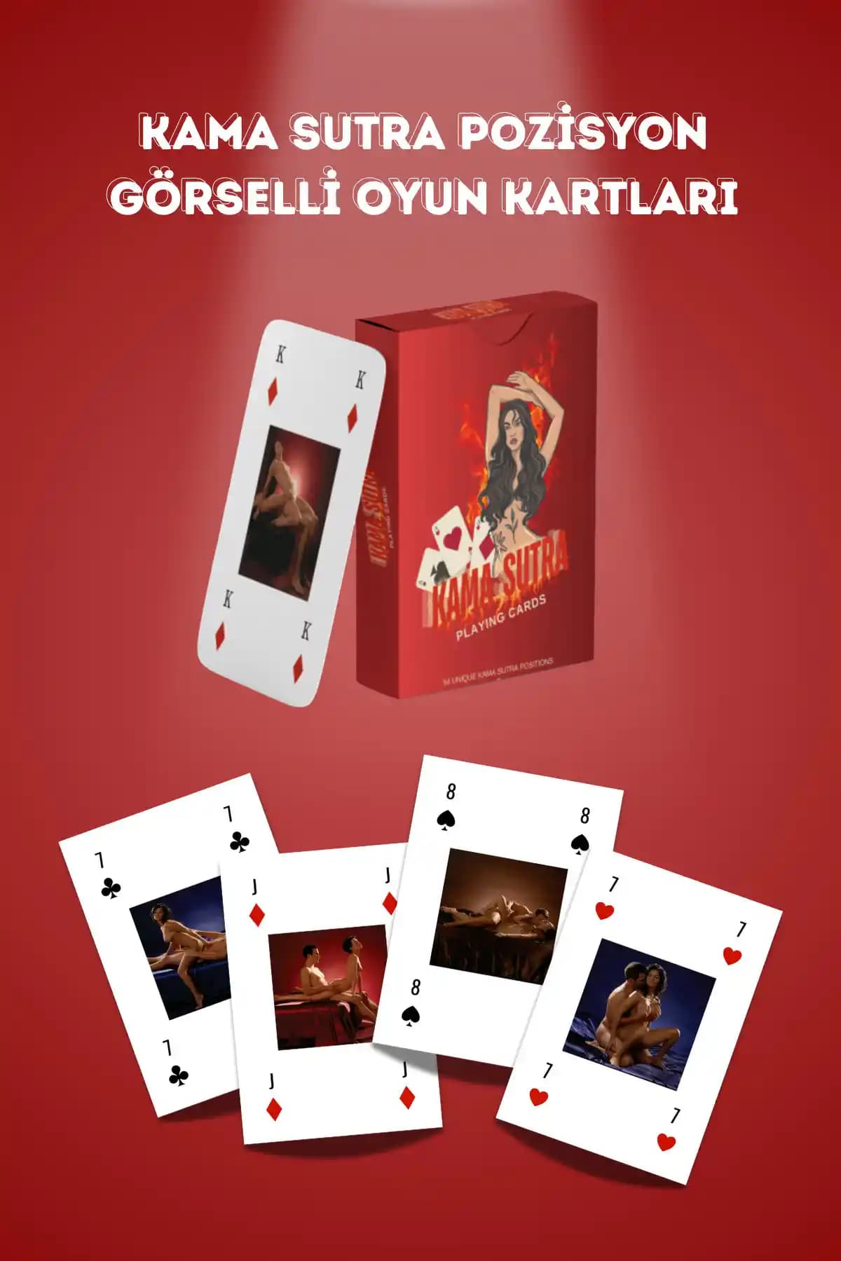 Peitho Kamasutra Pozisyon Görselli Erotik Görev Kartları Çiftler İçin Yenilikçi Oyun Seti