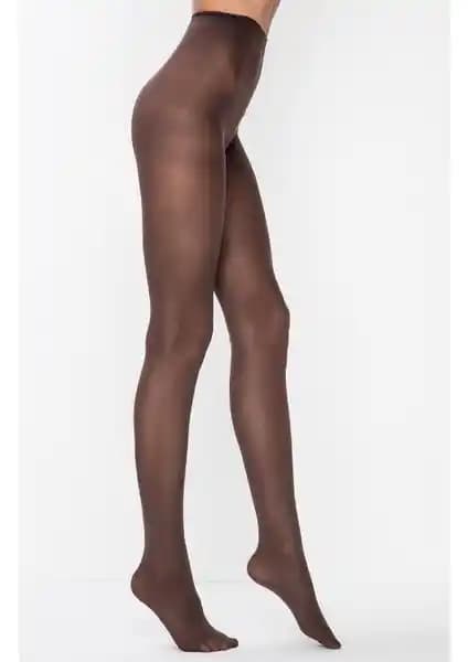 Penti Kestane Rengi Mikro 40 Külotlu Çorap: Şıklık ve Konforun Bir Arada Sunumu