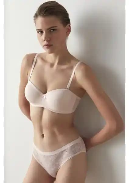 Penti Lotus Pembe Toparlayıcı Balensiz Straplez Sütyen Şıklık ve Konforun Birleşimi