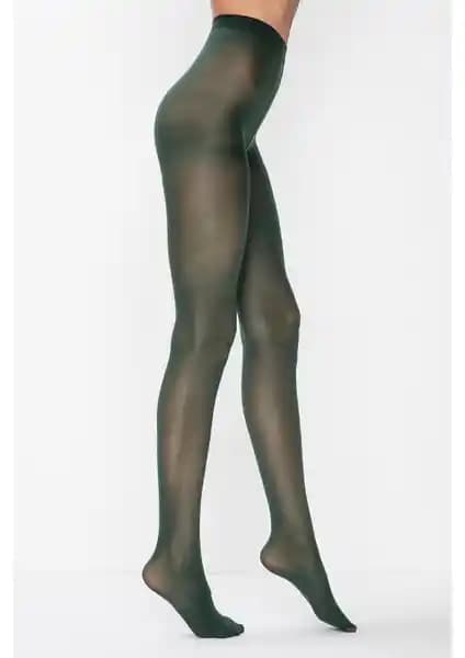 Penti Yeşil Mikro 40 Külotlu Çorap: Şıklık ve Konfor Sunan Günlük Kullanım Çorabı