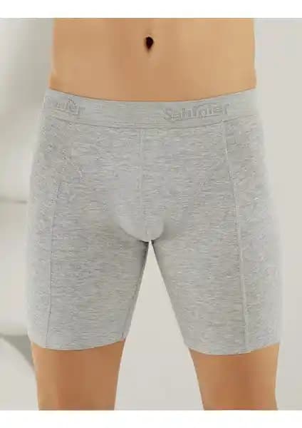 Şahinler Likralı Uzun Boxer Gri ME114 Erkekler İçin Konfor ve Dayanıklılık Sunan Tasarım