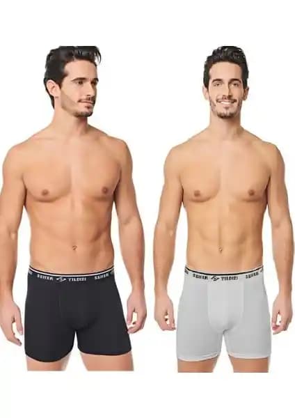 Seher Yıldızlı Erkek Likralı Boxerlar: Konfor ve Kalitenin Günlük Kullanım İçin Uygun Seçeneği