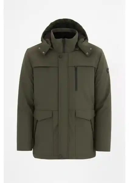 Sivaist Erkek Yeşil Kışlık Şişme Mont: Modern ve Sıcak Tutucu Tasarım Özellikleri