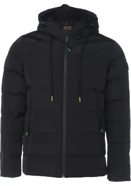 Sivaist Siyah Erkek Çocuk Montu: Kışa Hazırlıkta Modern ve Dayanıklı Seçenek