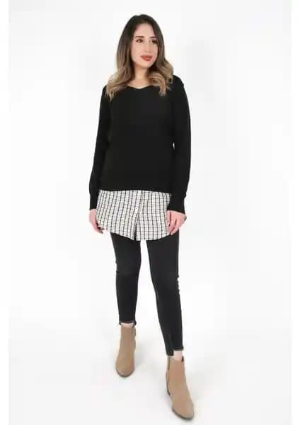 Sufyy Kareli Ekose Sahte Gömlek Etek: Şıklık ve Rahatlığı Bir Arada Sunar