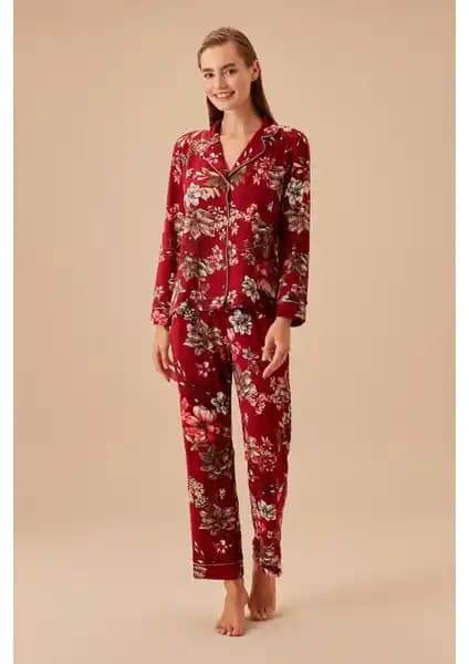 Suwen Black Rose Maskülen Pijama Takımı: Şıklık ve Rahatlığın Mükemmel Buluşması