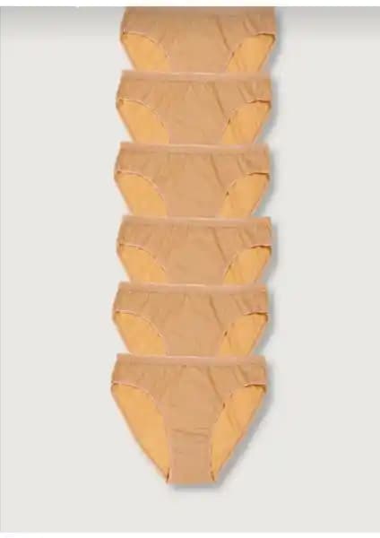 Tutku 6'lı Paket Kadın Pamuklu Bikini Külotları Konfor ve Sağlık İçin Uygun Seçenek