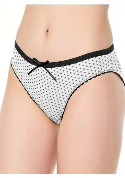 Tutku Puantiyeli Kadın Slip Külot: Konfor ve Şıklığın Modern Birleşimi