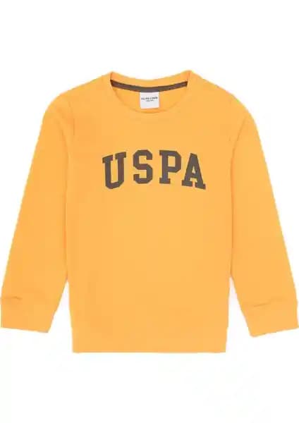 U.S. Polo Assn. Erkek Çocuk Bisiklet Yaka Basic Sweatshirt Günlük Kullanım İçin Uygun