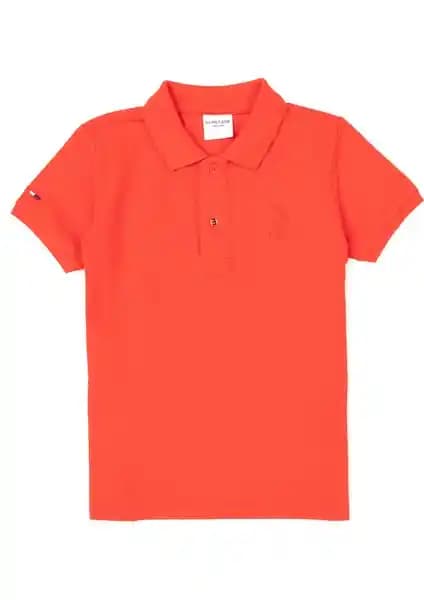 U.S. Polo Assn. Erkek Çocuk Kırmızı Tişörtü Günlük Kullanım ve Şıklık İçin Uygun