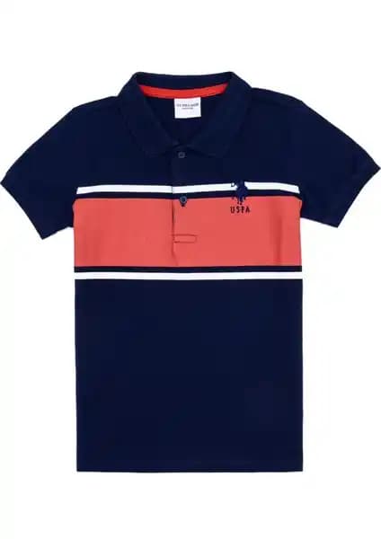 U.S. Polo Assn. Erkek Çocuk Lacivert T-Shirt Şıklık ve Konfor Sunar