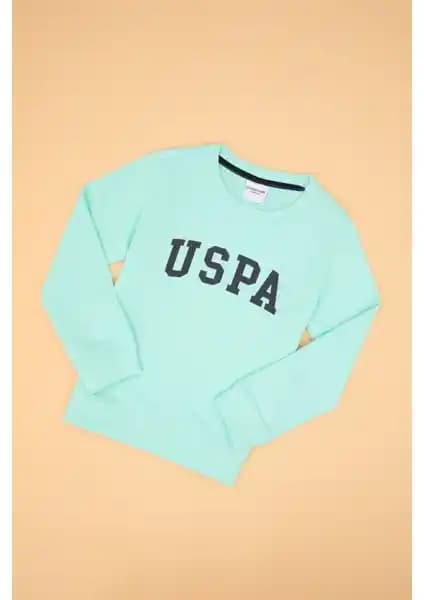 U.S. Polo Assn. Erkek Çocuk Yeşil Bisiklet Yaka Sweatshirt Detaylı İnceleme