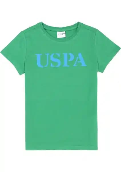 U.S. Polo Assn. Erkek Çocuk Yeşil Tişörtü Günlük Kullanım İçin Modern ve Konforlu Tasarım