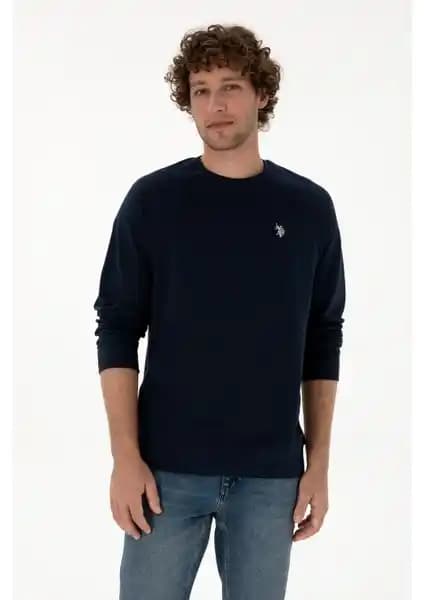 U.S. Polo Assn. Erkek Lacivert Sweatshirt: Günlük Kullanım İçin Şık ve Konforlu Tasarım