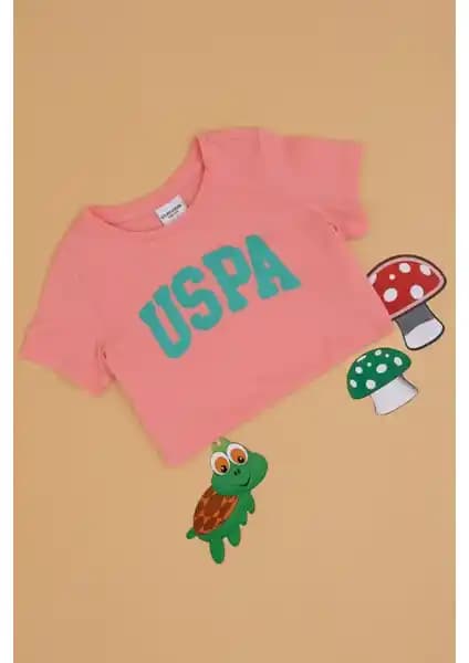 U.S. Polo Assn. Kız Çocuk Pembe Tişörtü: Şık ve Rahat Günlük Giyim Seçeneği