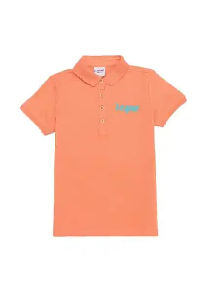 U.S. Polo Assn. Kız Çocuk Somon Basic T-Shirt: Şık ve Rahat Günlük Giyim Seçeneği