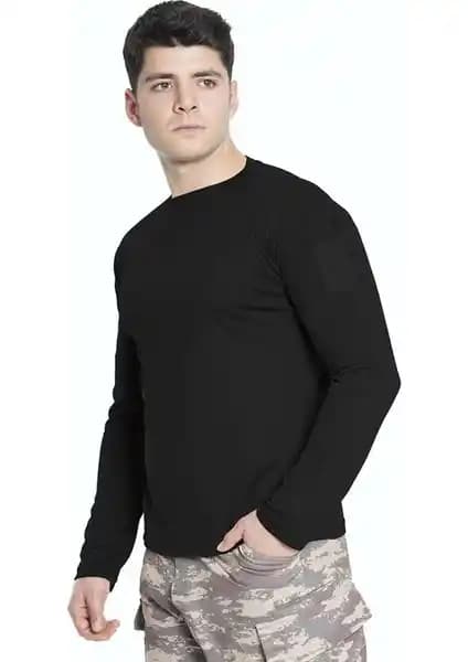 Vogel Tactical Uzun Kollu Yakasız Taktik Tişört: Dayanıklı ve Fonksiyonel Outdoor Giyim Seçeneği