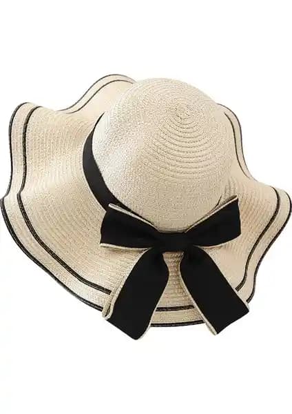 Yongtai Hailihui Kadın Hasır Şapka Güneş Koruma ve Şıklık İçin Mükemmel Yaz Aksesuarı