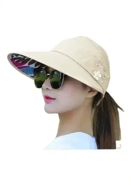 Yongtai xDlloer Katlanabilir Kadın Güneş Şapkası Güneş Koruması ve Şıklık Sunar