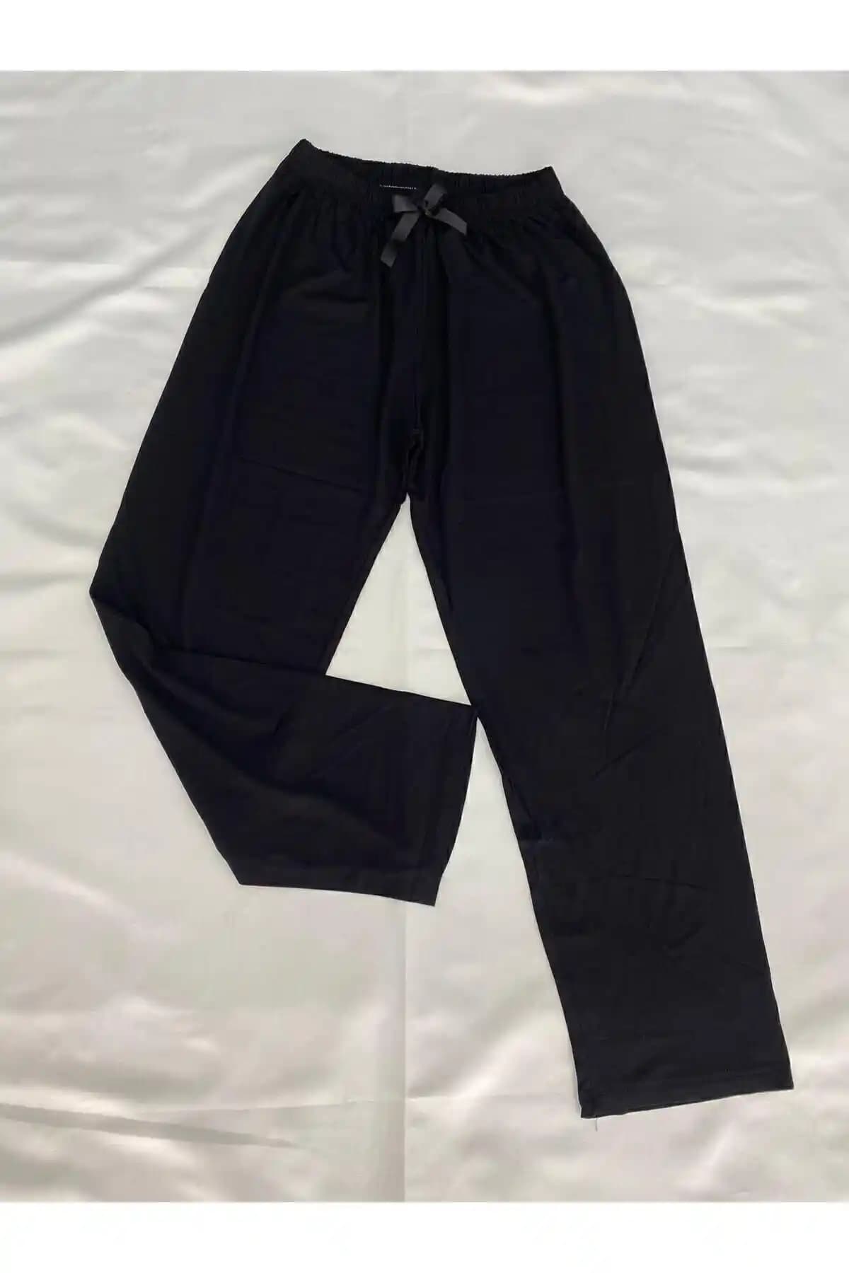 ZAGE Siyah Pijama Altı: Konfor ve Şıklığı Bir Arada Sunan Modern Tasarım
