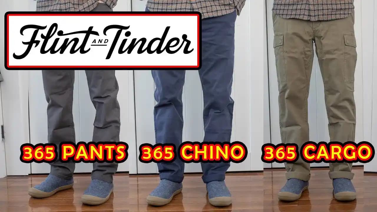 Flint & Tinder 365 Pant ve Alternatif Beş Cep Pantolon Modellerinin Özellikleri