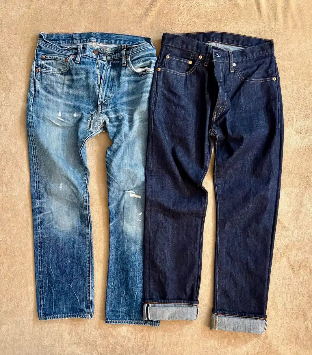 Levi's LVC ‘67 505s Kot Pantolonlarının 10 Yıllık Kullanımı ve Kumaş Değişimleri