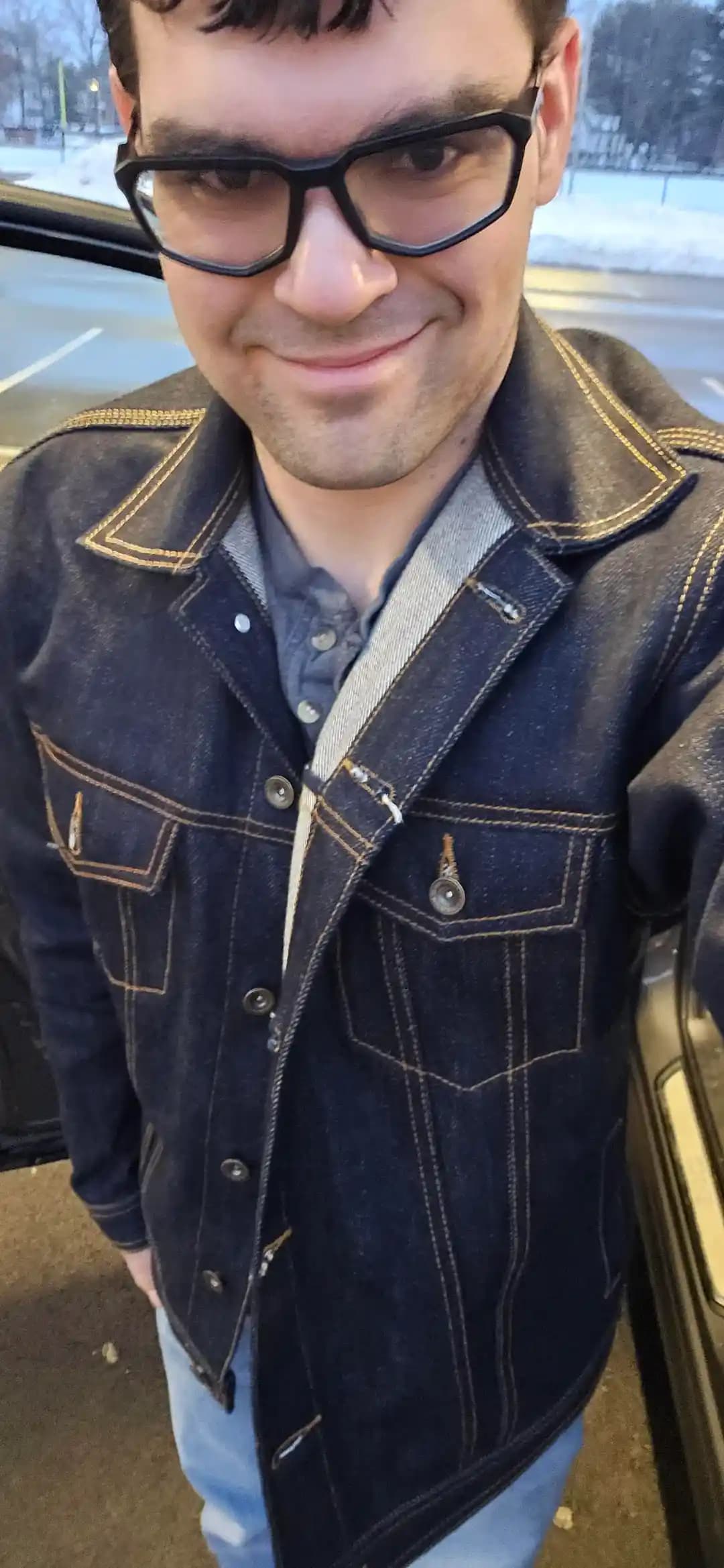 SOSOBros 20oz Ghost Indigo Type 3 Ceket: Yüksek Gramajlı Denim ve Kişiye Özel Ölçü Seçenekleri