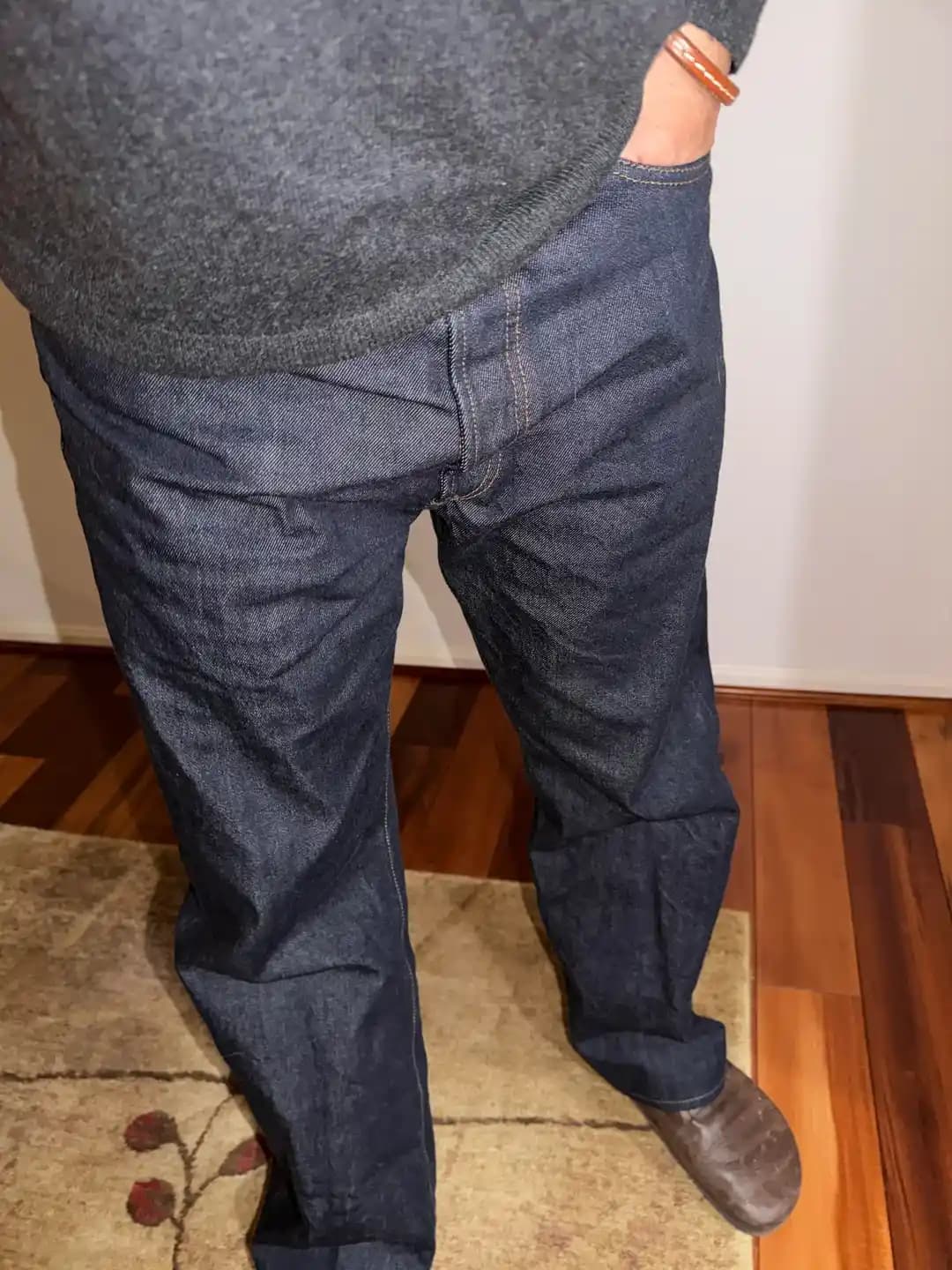 Studio D'Artisan D1922 15oz Suvin Gold Kot Pantolon: Tasarım ve Konforun Buluşması