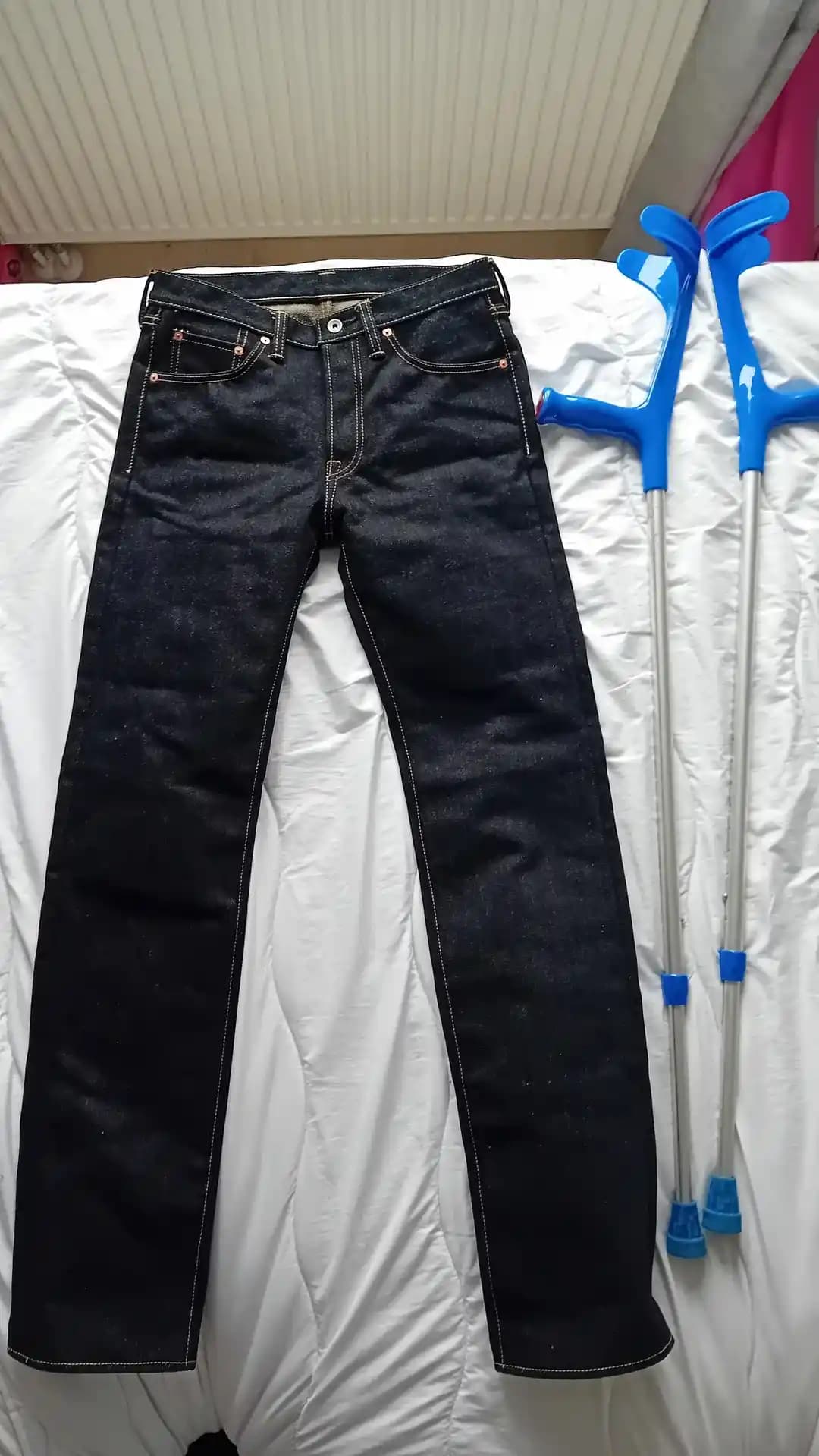 Aşil Tendonu Yırtılması Sonrası 25oz Raw Denim Pantolon Kullanımı ve İyileşme Süreci