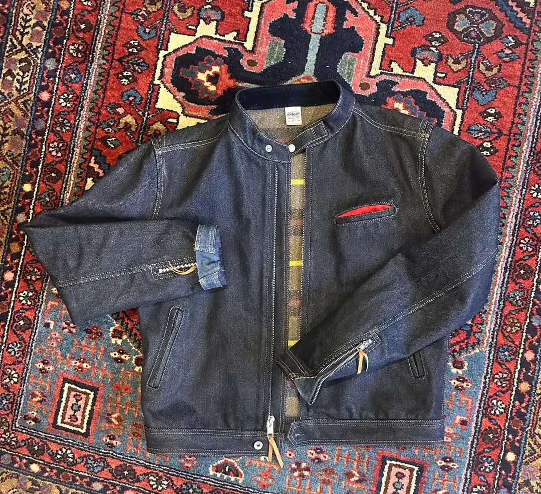 Iron Heart 21oz Indigo Rider’s Jacket: Dayanıklı Denim ve Kullanıcı Yorumları