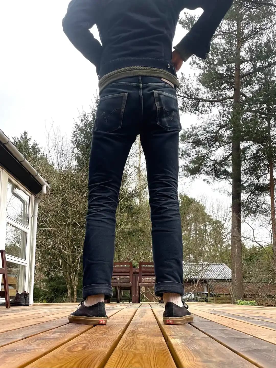 Iron Heart 666 21oz OD Denim Pantolonlarda Kullanım, Aşınma ve Sashiko Onarımı Analizi