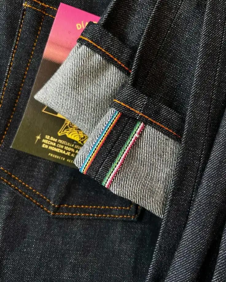 Naked & Famous Dia De Los Muertos 12.5oz Sarape Selvedge Denim: Kalite ve Kültürel Tasarım Özellikleri