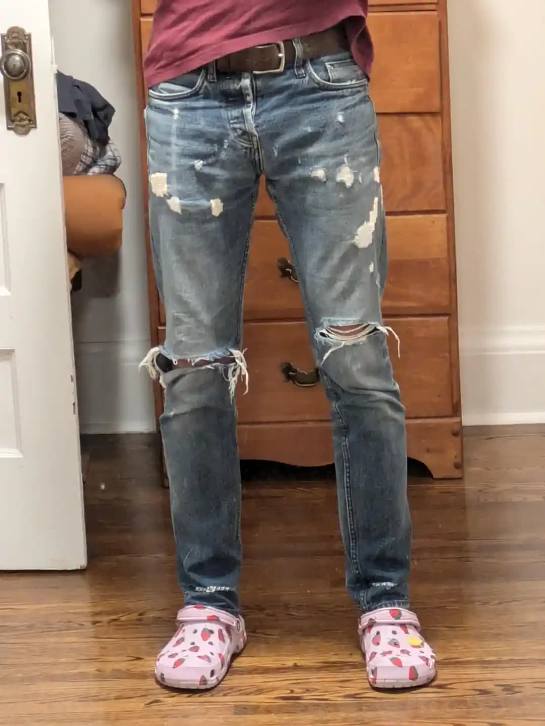 UB201 Model Kot Pantolonlarda Yıpranma, Onarım ve Stil Özellikleri